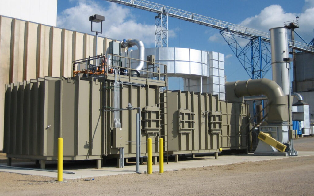 Recuperative Thermal Oxidizer at Manufacturing Facility