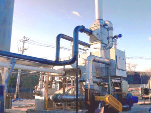 Recuperative Thermal Oxidizer with Two Heat Exchangers