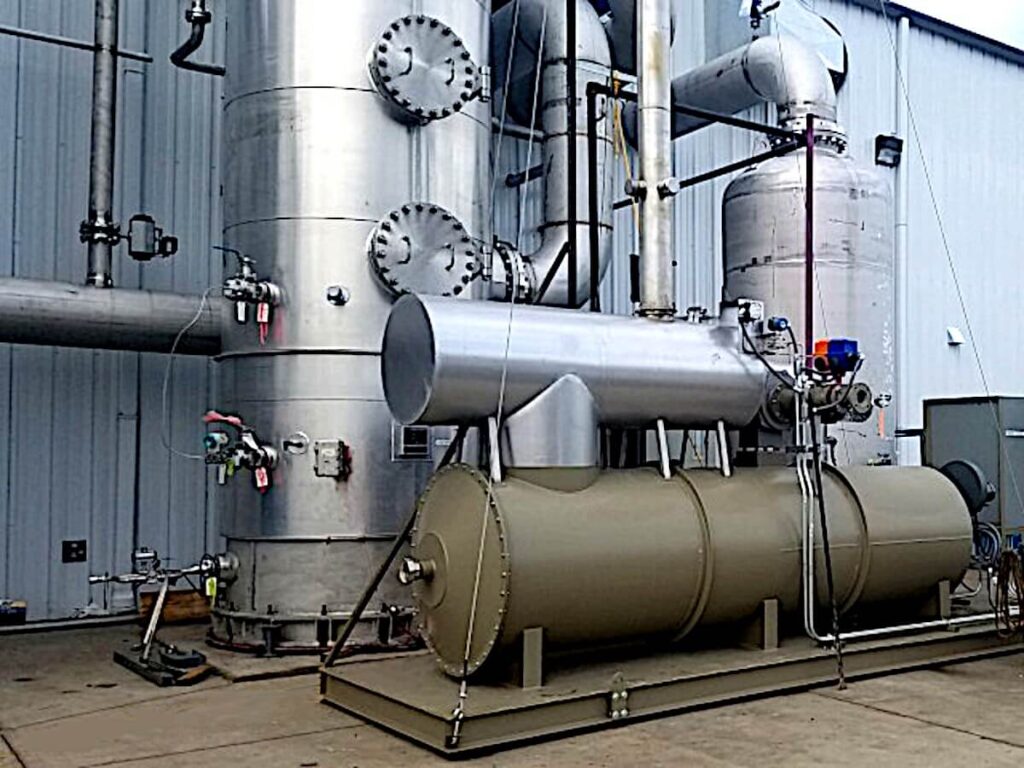 VOC Abatement by Recuperative Thermal Oxidizer for Chemical Processing Industry
