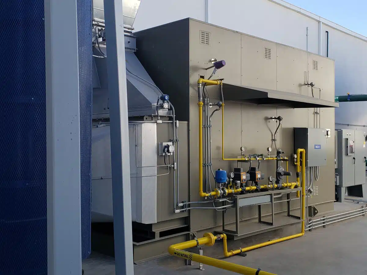 Pollution Systems OEM Recuperative Catalytic Oxidizer (RCO) for Ethylene Oxide (EtO) treatment and NESHAP compliance in the commercial medical sterilization industry.