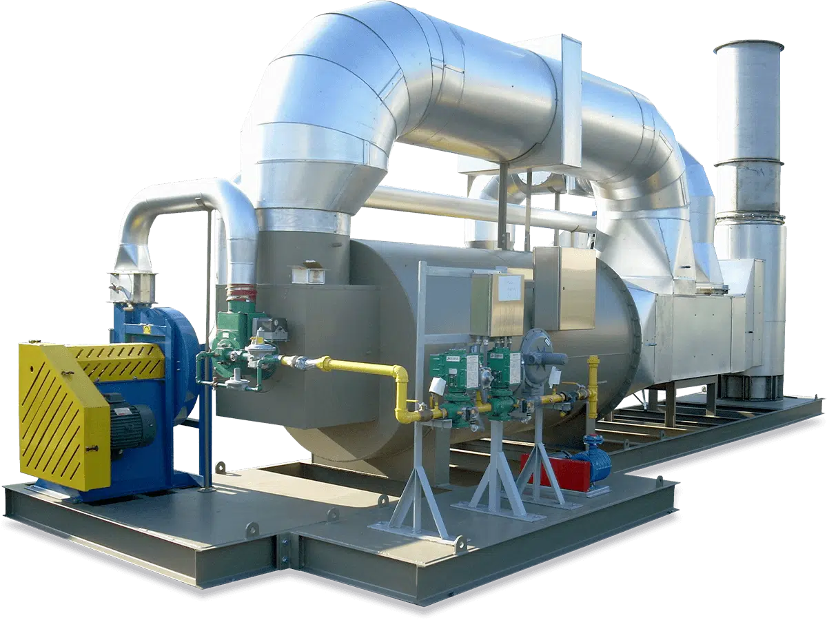 Pollution Systems OEM Gas Catalytic Oxidizer (RCO) on Skid